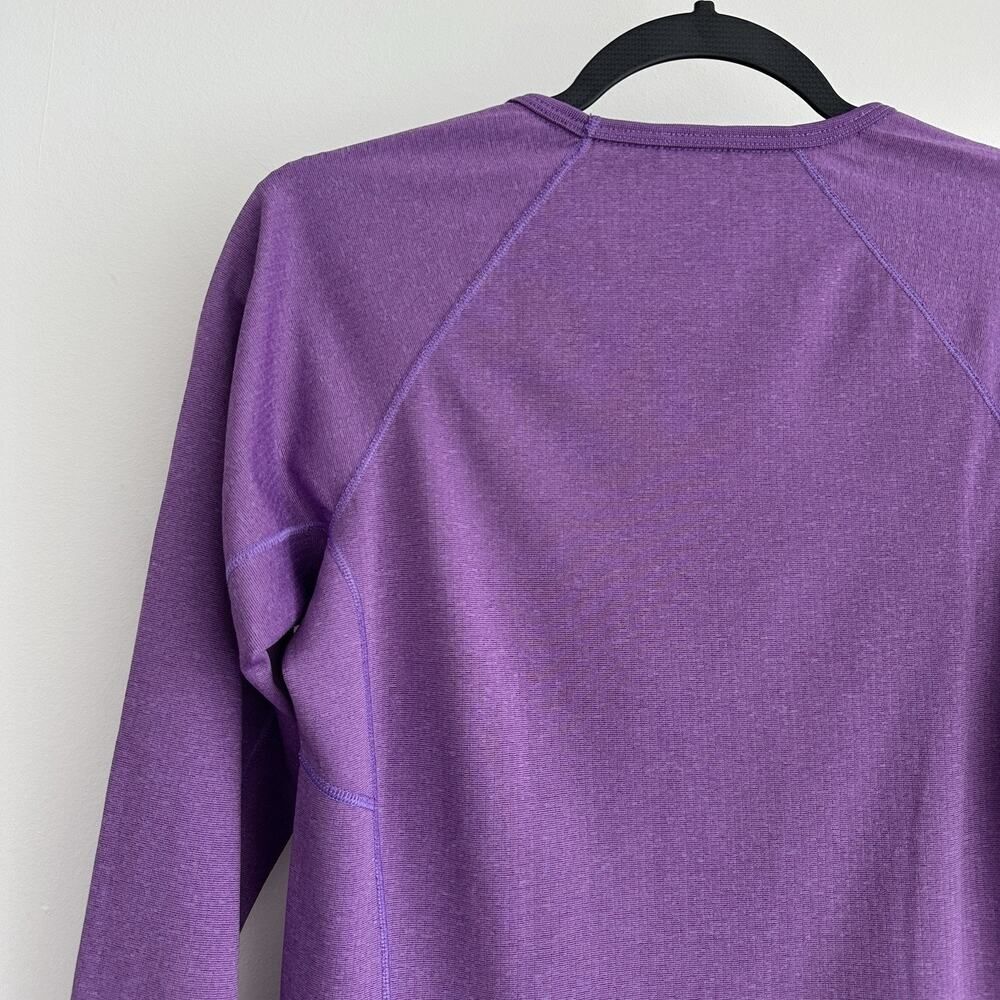 Patagonia Baselayer Top Womens XS Purple Capilene Thermal Mid Weight Crew - Picture 5 of 11